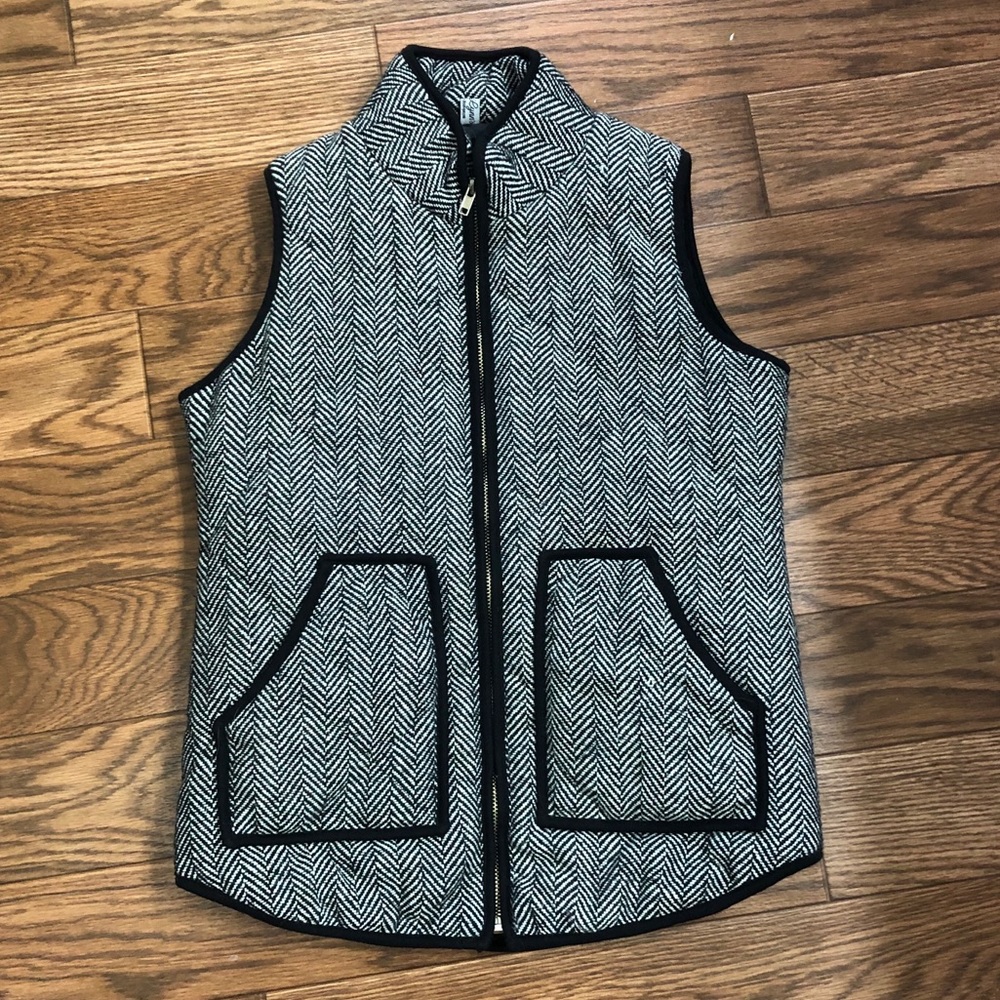 Herringbone Puff Vest